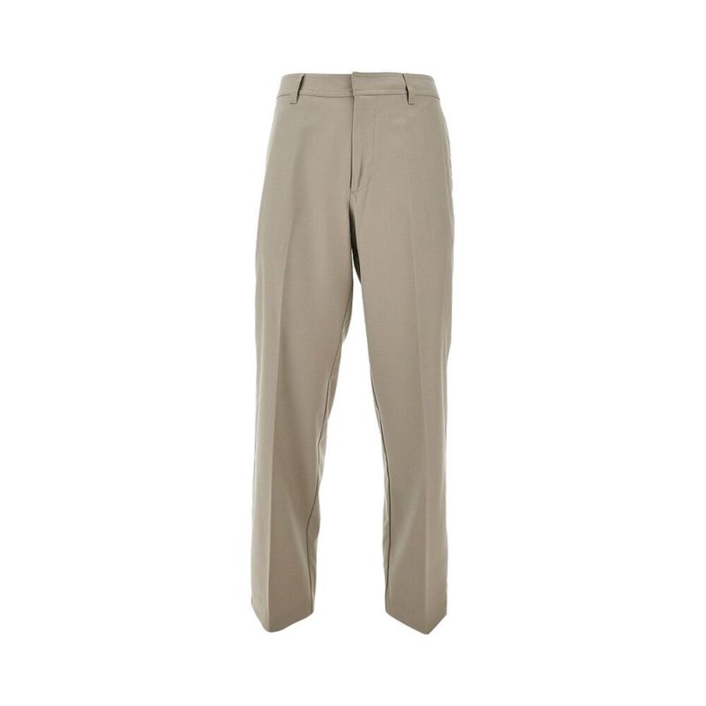 Emporio Armani Men Micro-Textured Light Wool Pants
